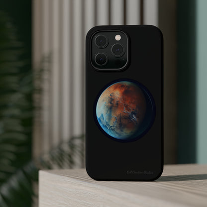 Introducing the "Mars Marvel" Cell Phone Case – Explore the Red Planet -MagSafe Tough Cases