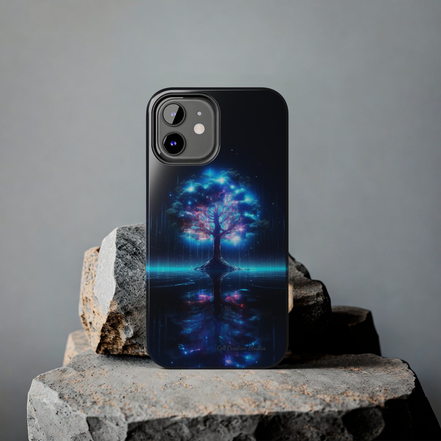 Introducing the "Luminous Tree" Cell Phone Case – Illuminate Your Style with Nature's Glow -Tough Phone Cases