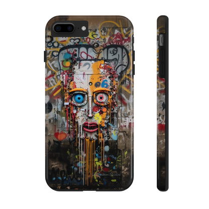 "Urban Graffiti Face" -Tough Phone Cases