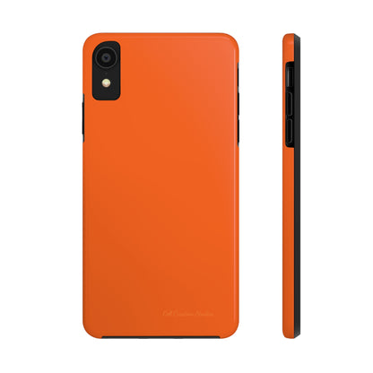 "Orange Burst" -Tough iPhone Cases