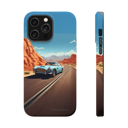 "Silver Racing Legend" -MagSafe Tough iPhone Cases