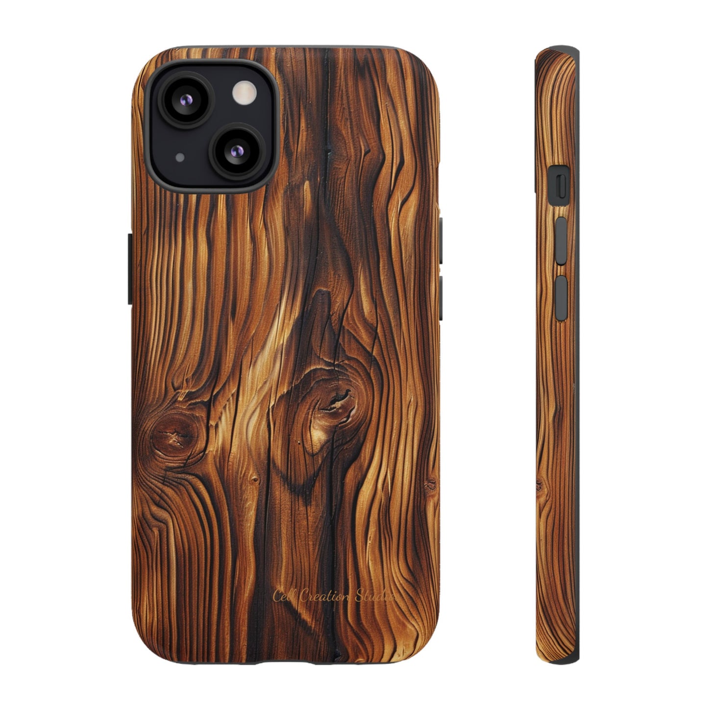 "Wood Grain Elegance"  -Tough iPhone Cases