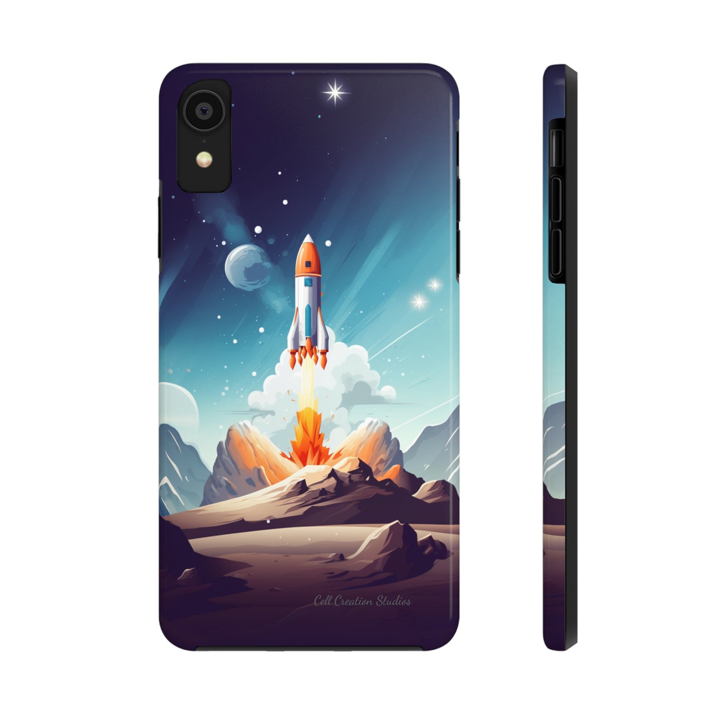 Introducing our "Galactic Odyssey" Cell Phone Case – Launch Your Device into Adventure -Tough Phone Cases