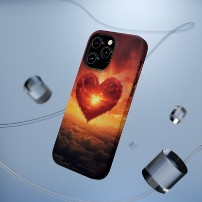 Introducing the "Sky-Heart Radiance" Cell Phone Case – Carry Love's Glow Everywhere You Go -MagSafe Tough Cases