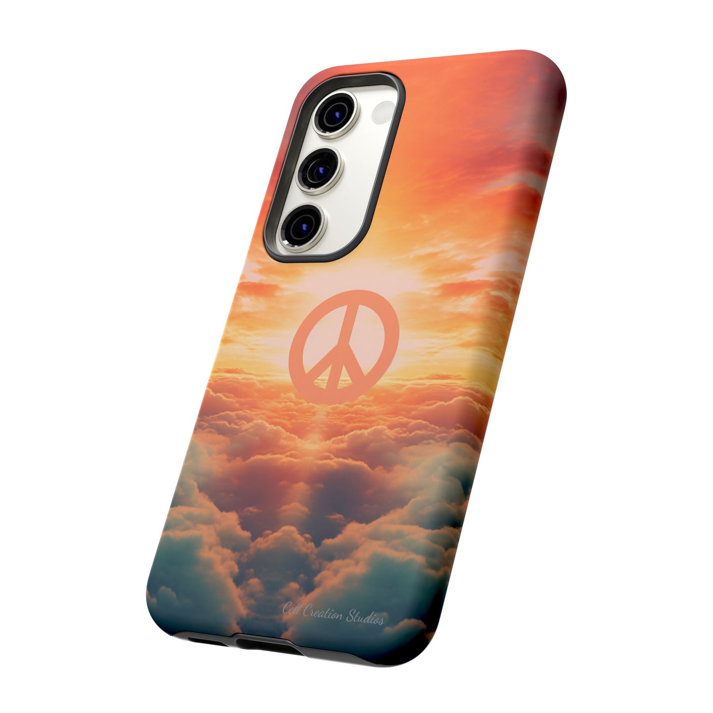 Introducing the "Sky Peace" Cell Phone Case – Carry Tranquility in Your Pocket -Tough Cases