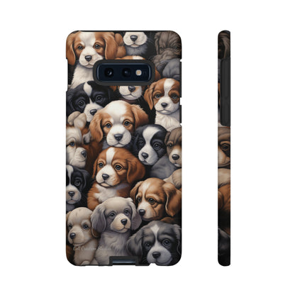 "Puppy Pile" Cuddles Phone Case -Tough Cases