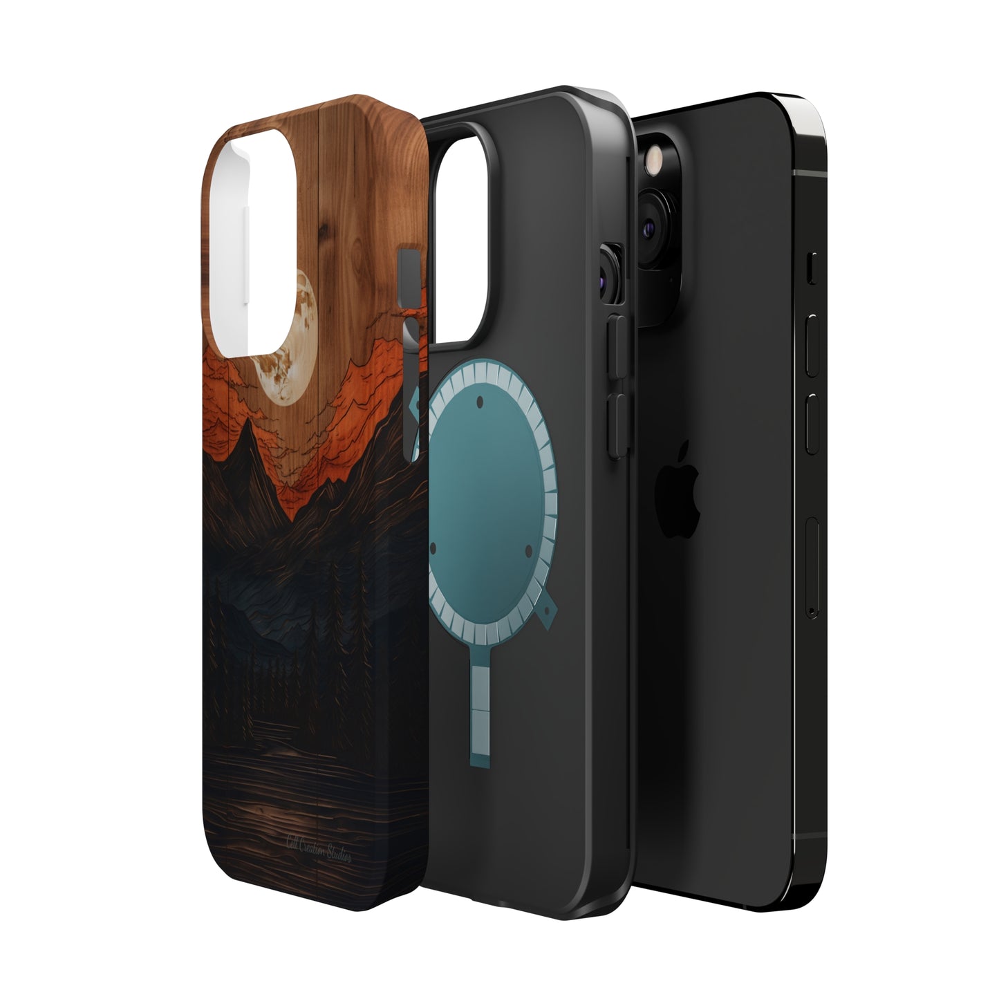 "Elevate Your Style with the Mountain Moonlight Phone Case" -MagSafe Tough Cases