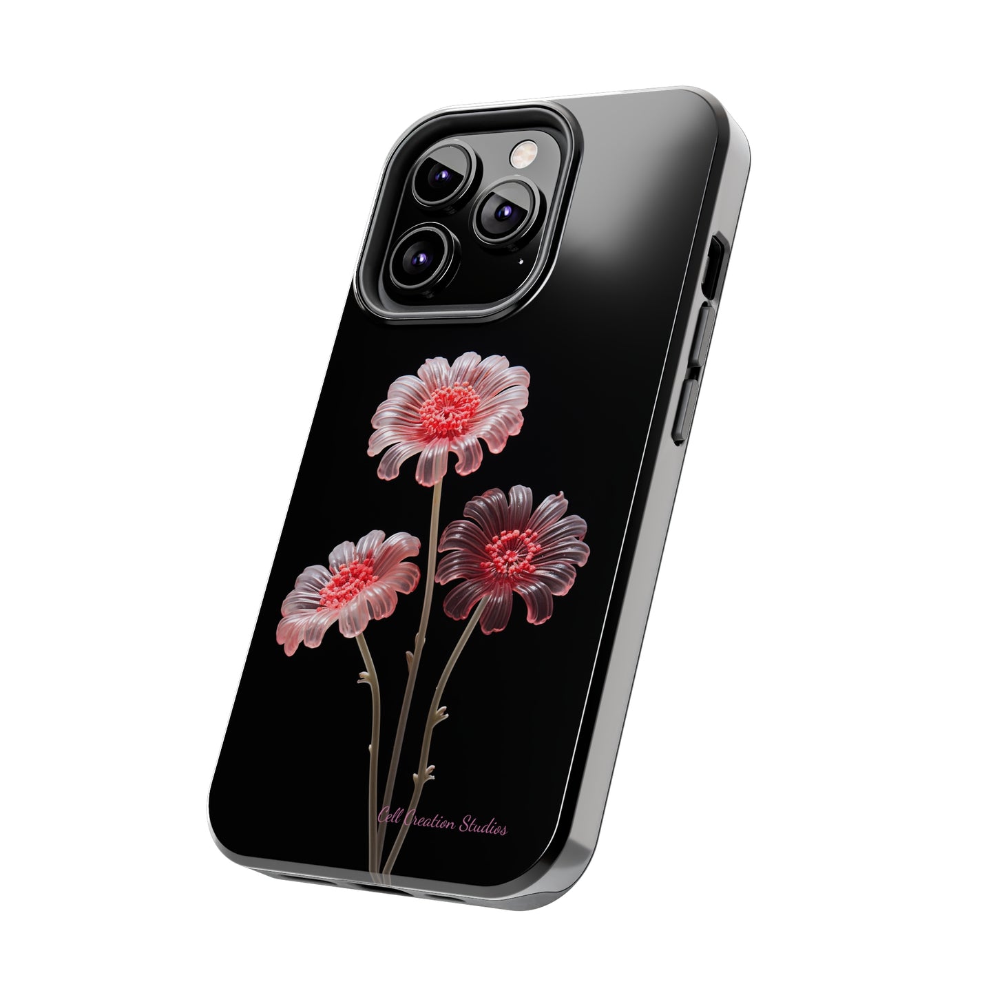 The "Desert Rose Glass Blossom" Phone Case -Tough Phone Cases