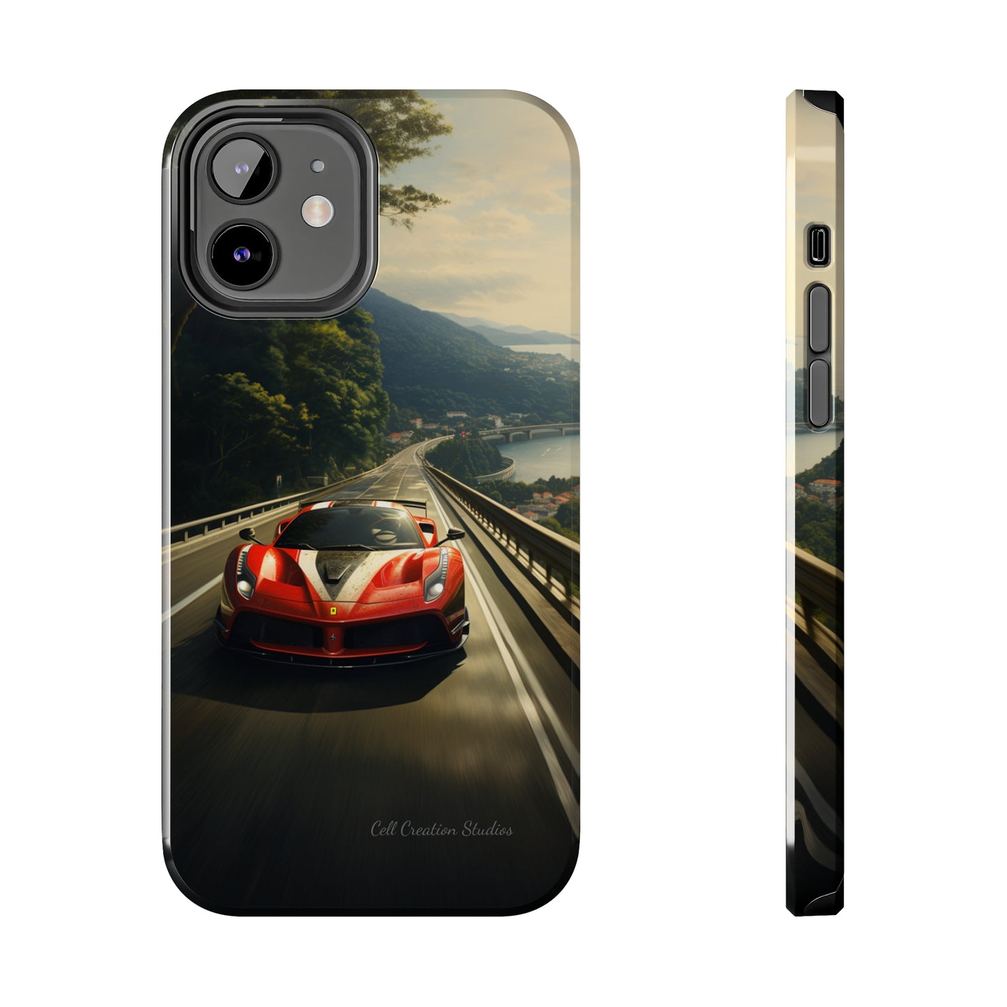 "Tropical Thrill Ferrari Edition" -Tough iPhone Cases