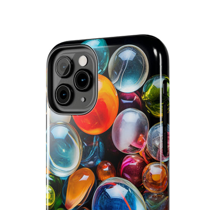 Introducing the "Vibrant Marbles Mosaic" Cell Phone Case – Carry a Kaleidoscope of Colors! -Tough Phone Cases