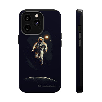 "Cosmic Explorer Astronaut" -MagSafe Tough iPhone Cases