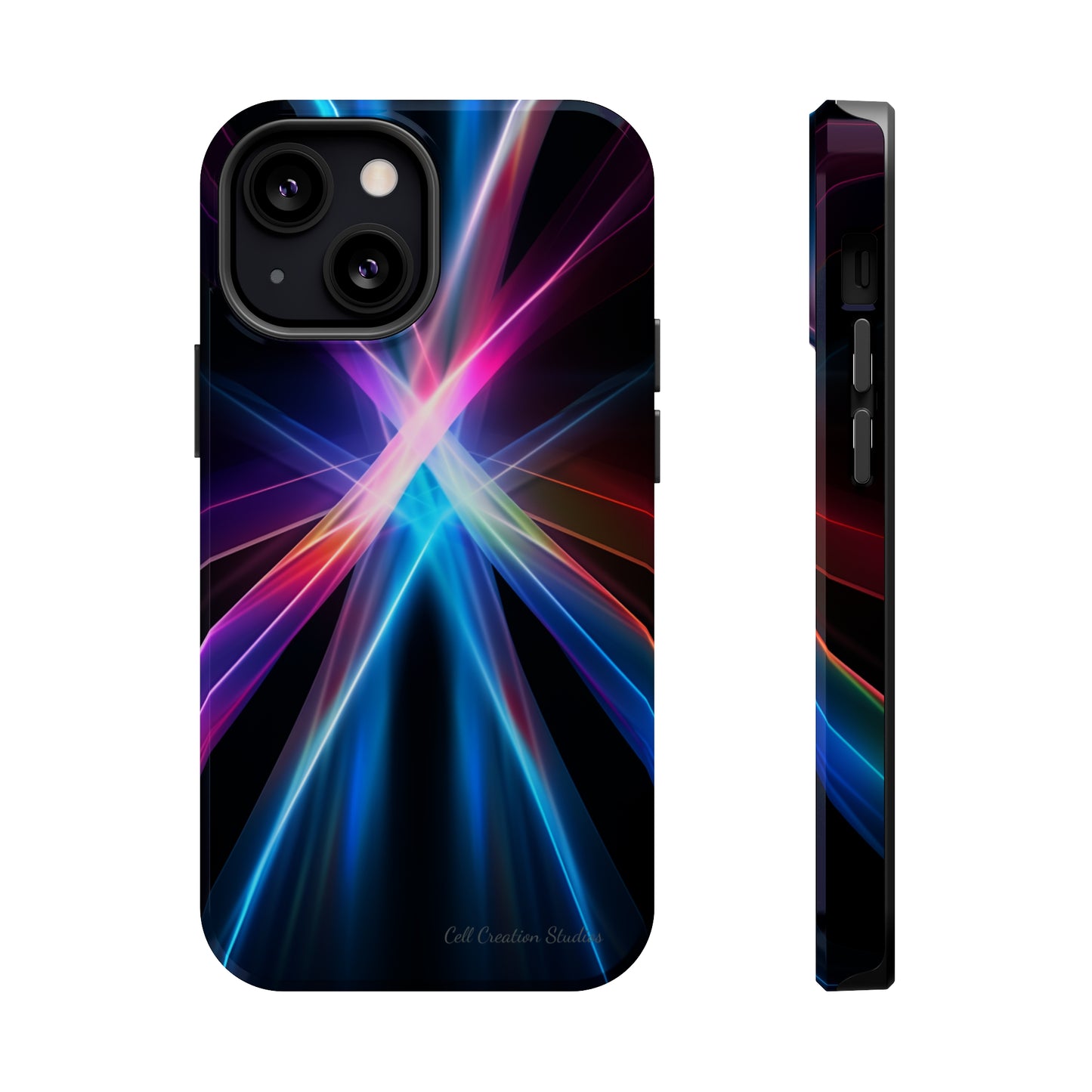 The "Laser Harmony" Phone Case -MagSafe Tough Cases