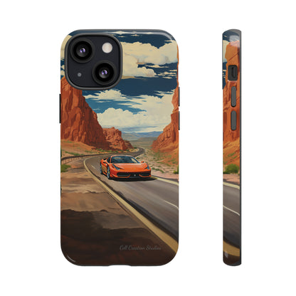 "Desert Racer Ferrari Edition" -Tough iPhone Cases