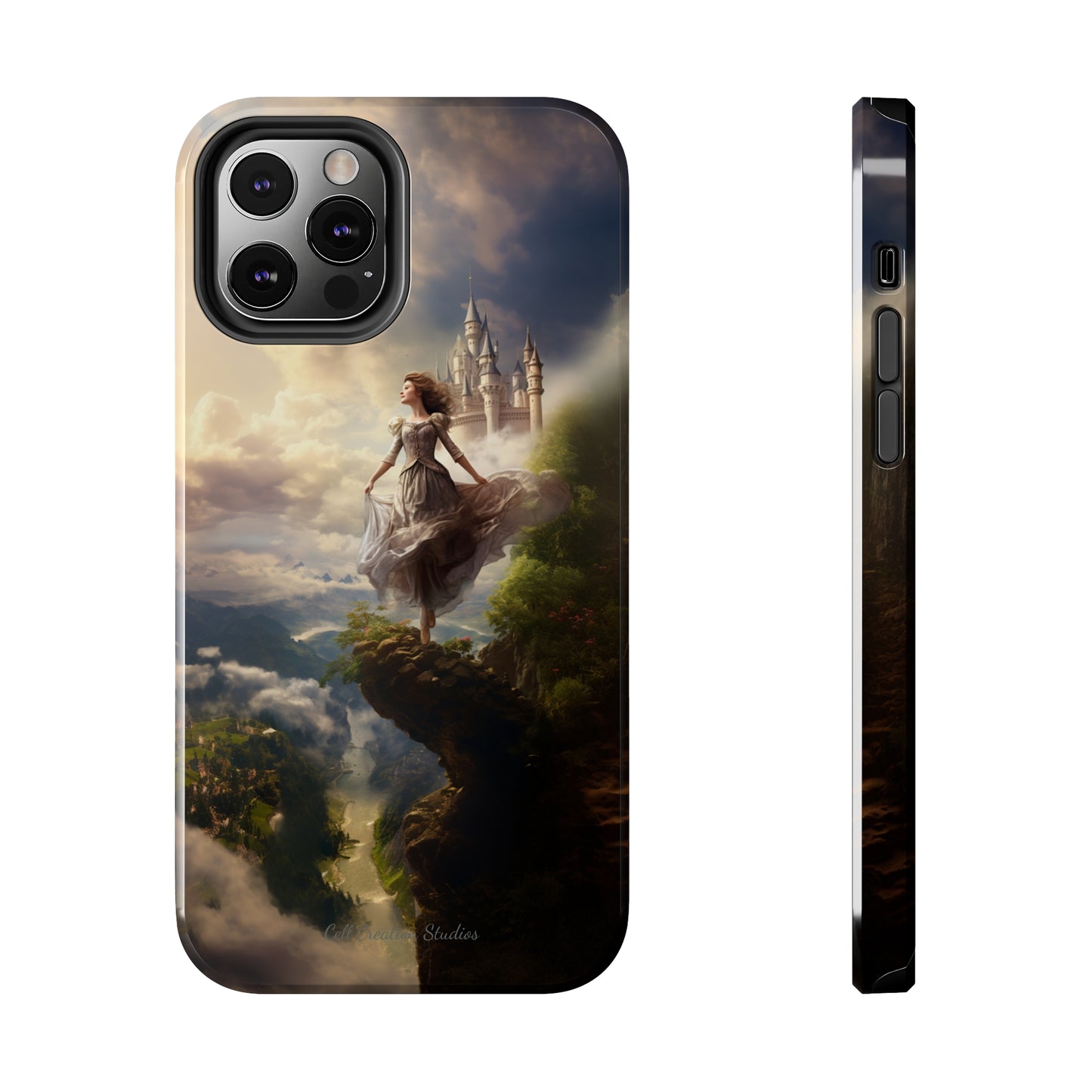 Introducing the "Enchanted Castle Discovery" Cell Phone Case – Uncover the Magic of The Castle On The Hilltop-Tough Phone Cases