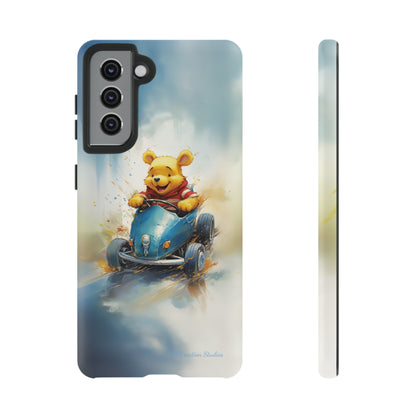 "Winnie-the-Pooh's Race Day" Phone Case -Tough Cases