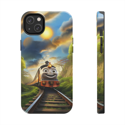 The "Smiling Express Train" Phone Case -Tough Phone Cases