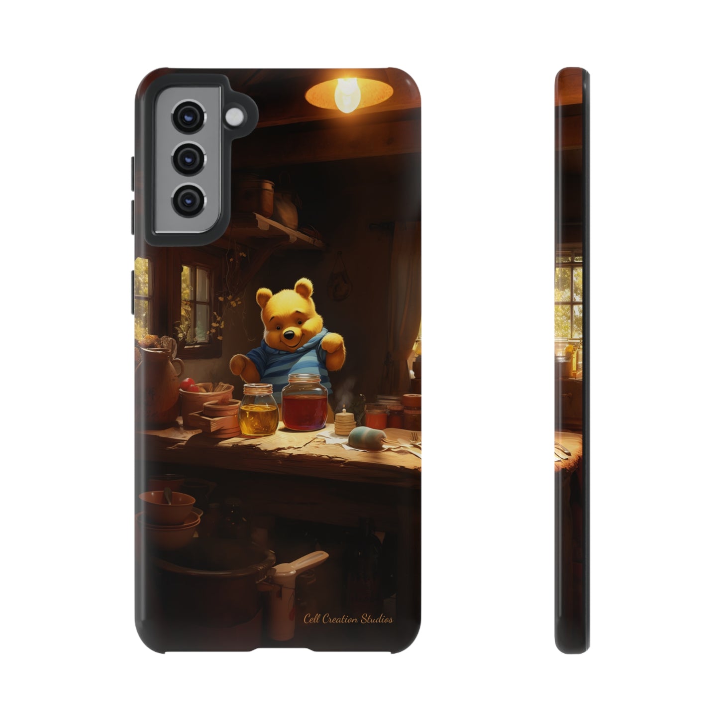 Introducing the "Winnie-The-Pooh's Honey Haven" Cell Phone Case – A Sweet Nostalgic Delight -Tough Cases