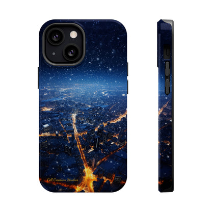 "Urban Snowfall Glow" -MagSafe Tough iPhone Cases