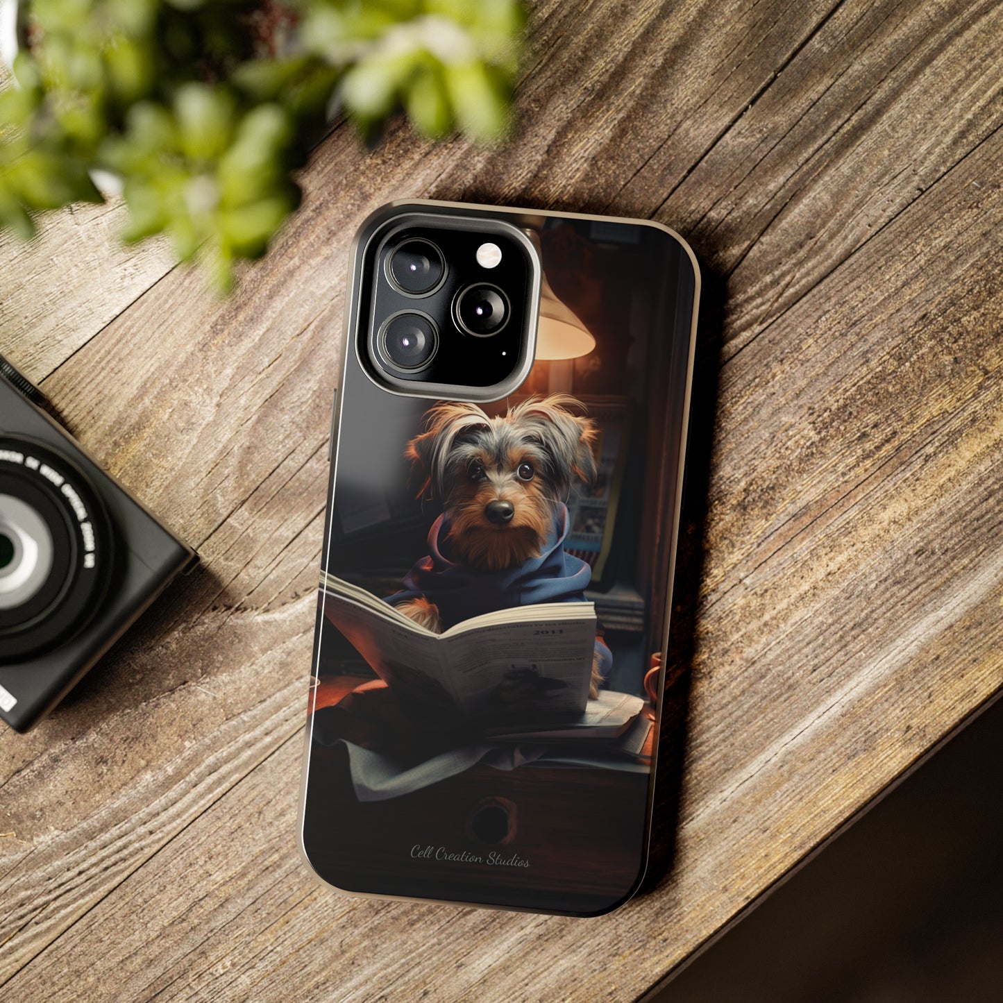 Introducing the "Canine Chronicle" Cell Phone Case – Where Tail-Wagging Tales Unfold! -Tough Phone Cases