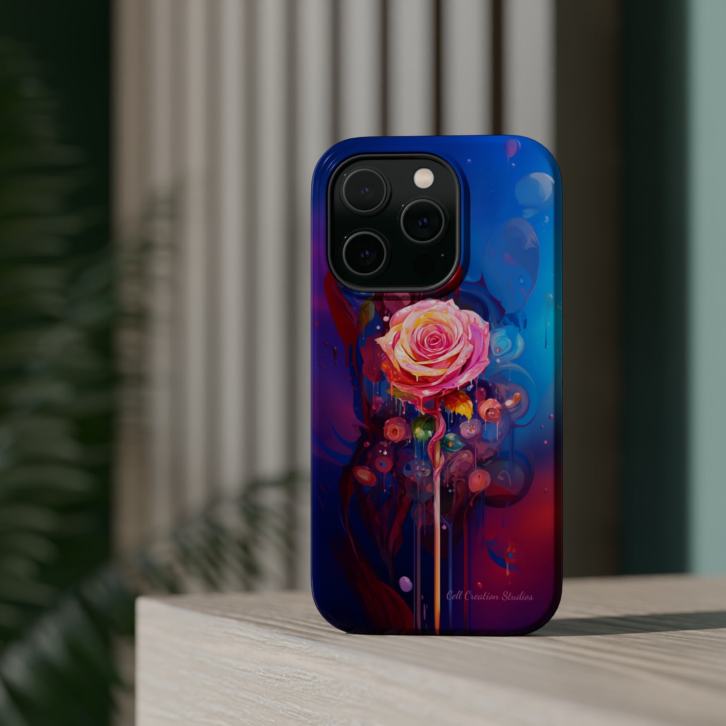 "Dreamy Rose Bloom Fantasy" -MagSafe Tough iPhone Cases