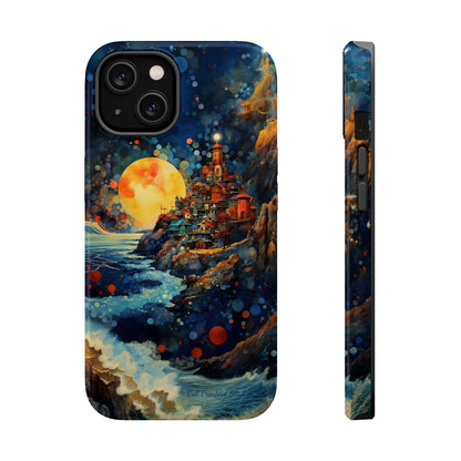 "Moonlit Coastal Vista" -MagSafe Tough iPhone Cases