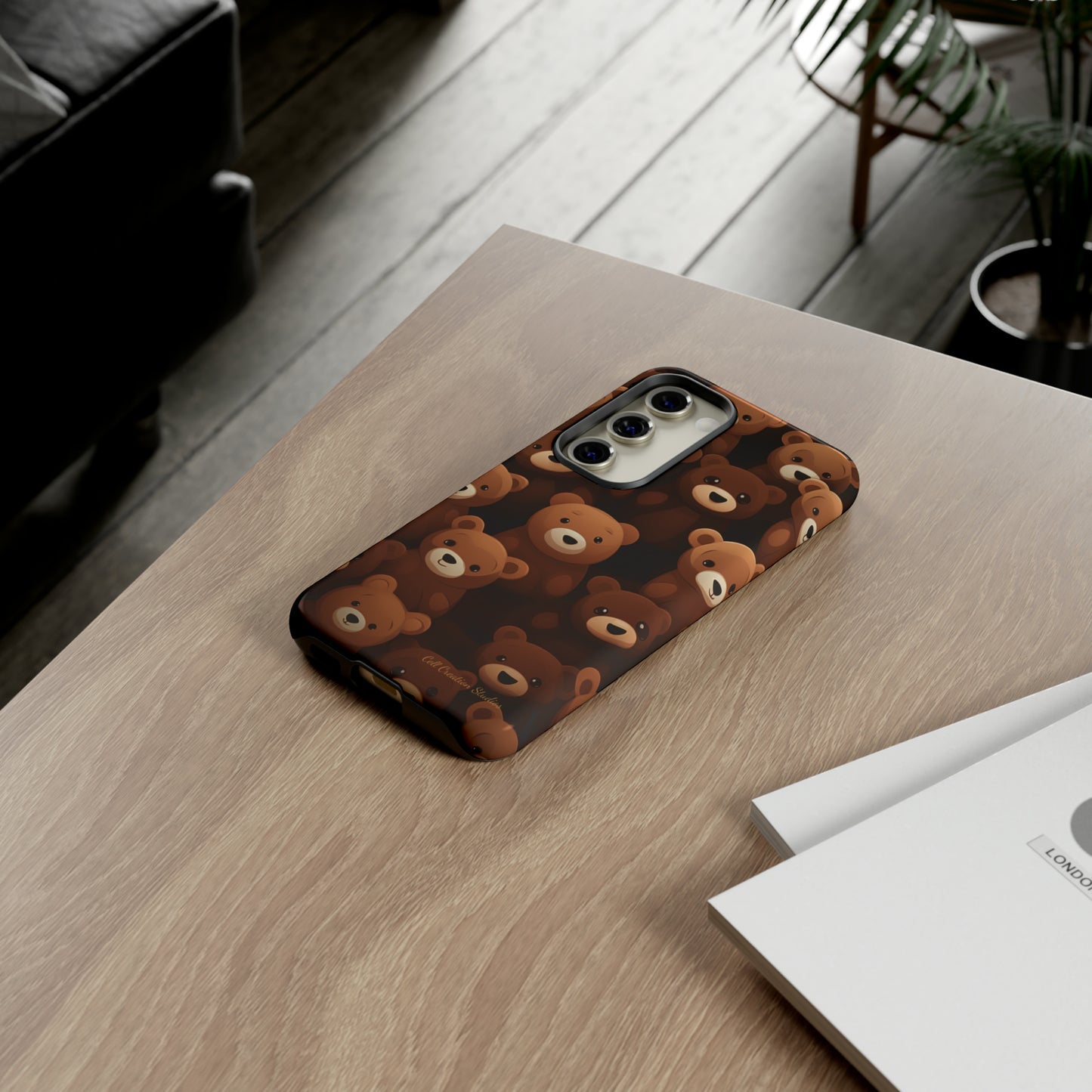 "Bear Hug Haven" -Tough Phone Cases