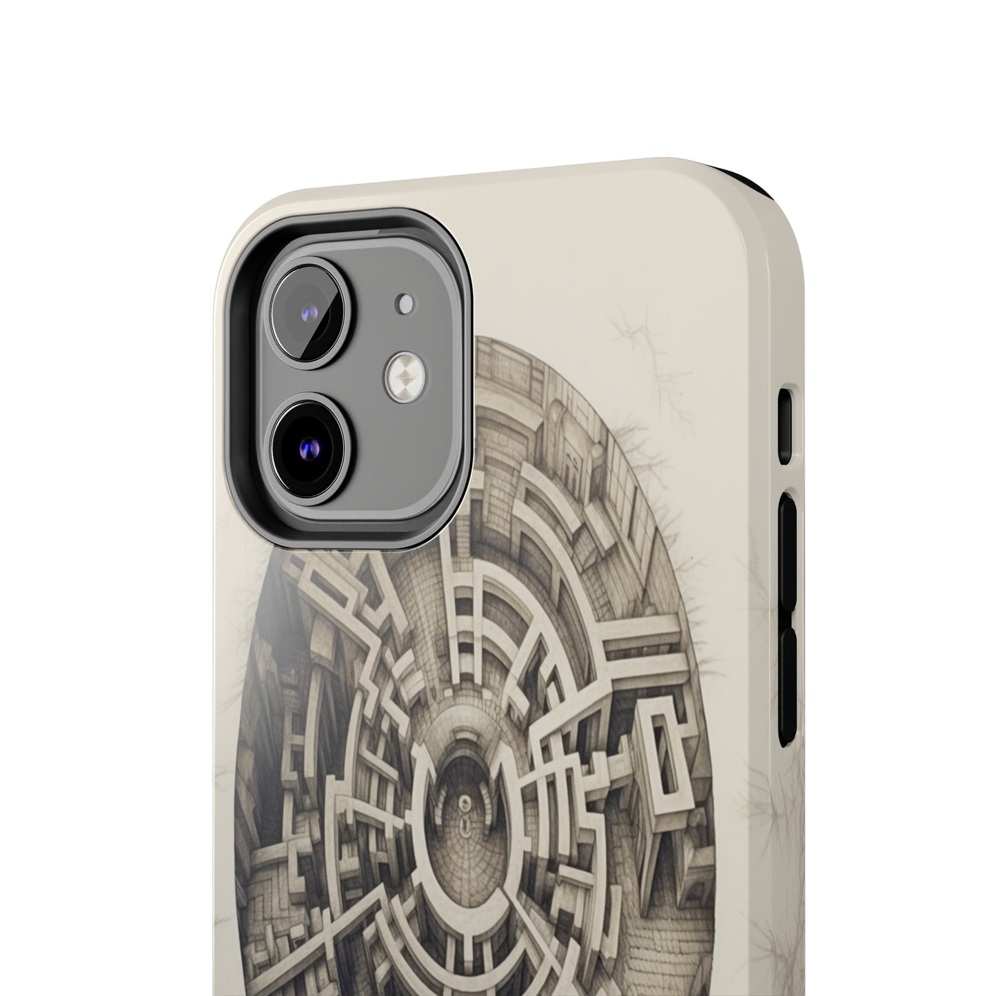 "Discover the Mystery: Maze-Inspired Cell Phone Case" -Tough Phone Cases