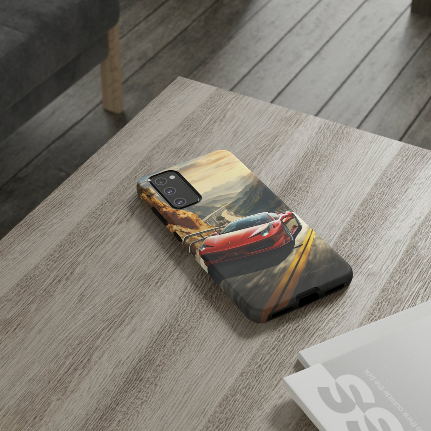 "Mountain Majesty Ferrari Edition" -Tough Samsung Phone Cases