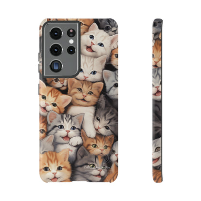 "Kitten Cuddle Haven" Phone Case -Tough Cases