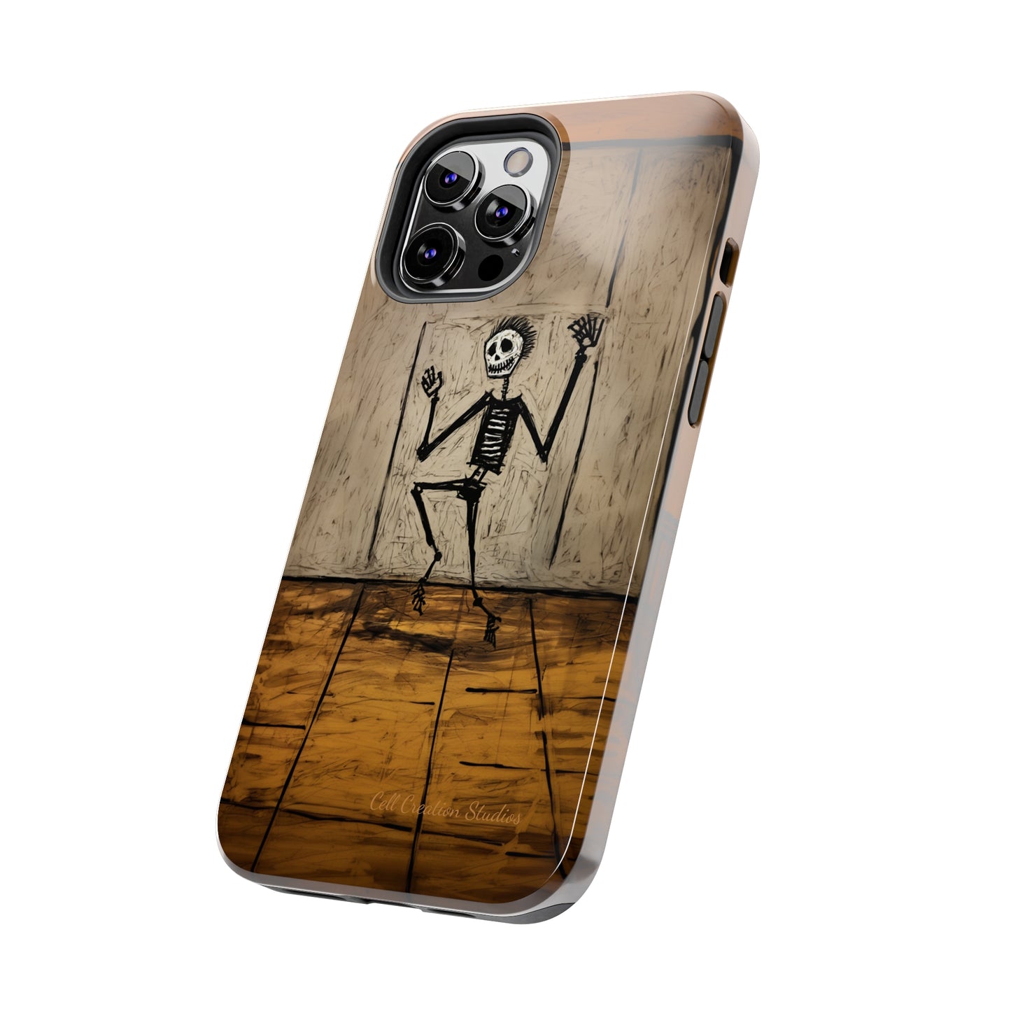 "Groovy Bones Skeleton" -Tough iPhone Cases