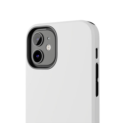 "Pure Elegance White" -Tough iPhone Cases