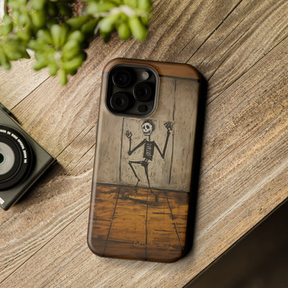 "Groovy Bones Skeleton" -MagSafe Tough iPhone Cases