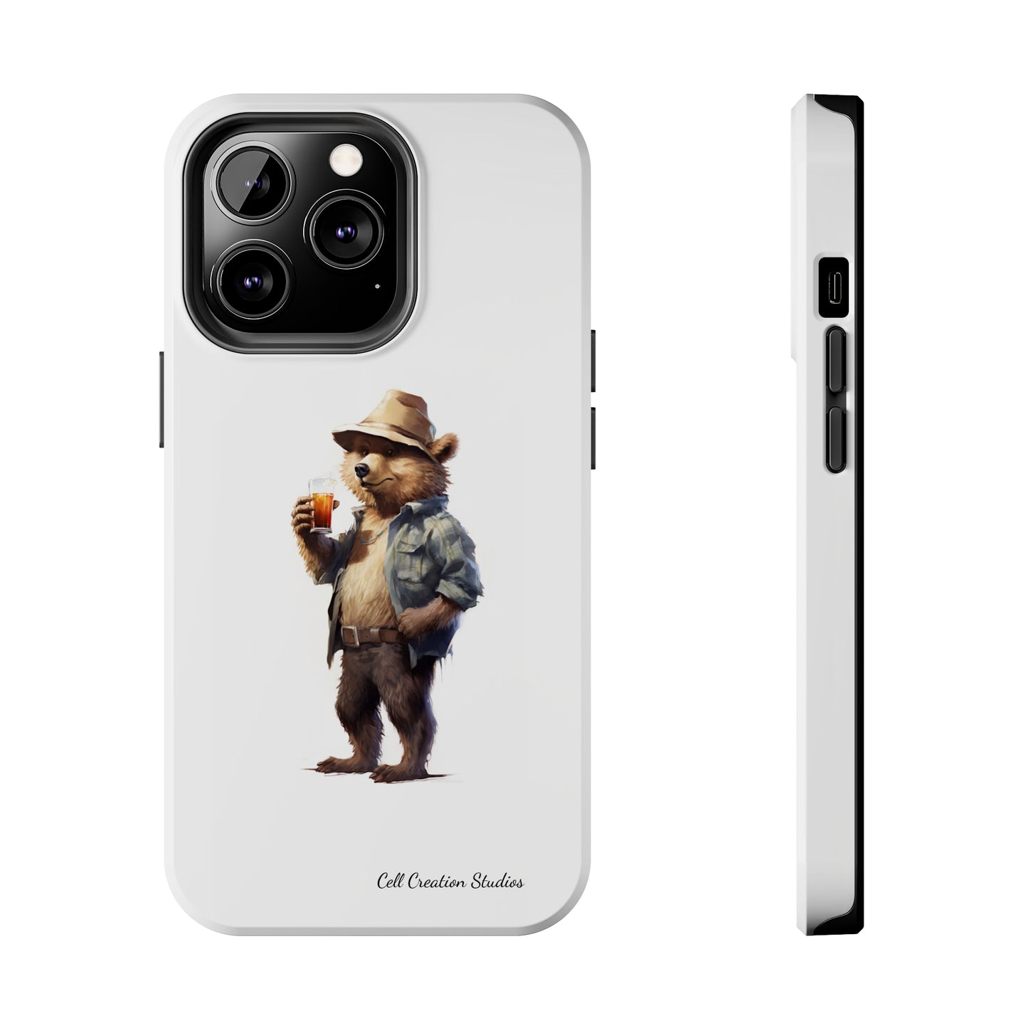 Introducing the "Bear Cheers" Cell Phone Case – The Fun Companion -Tough Phone Cases