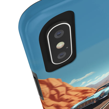 "Silver Racing Legend" -Tough iPhone Cases