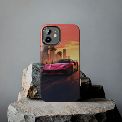 "Sunset Boulevard Ferrari Edition" -Tough iPhone Cases