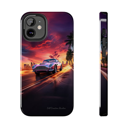 "Silver Aston Martin Racing" -Tough iPhone Cases