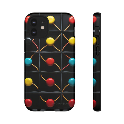 "Vibrant Spheres Fusion" -Tough Phone Cases