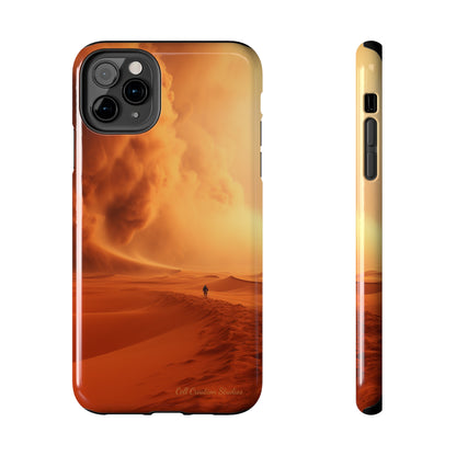 Introducing the "Desert Wanderer" Cell Phone Case – Embark on a Journey through Sand and Storm -Tough Phone Cases