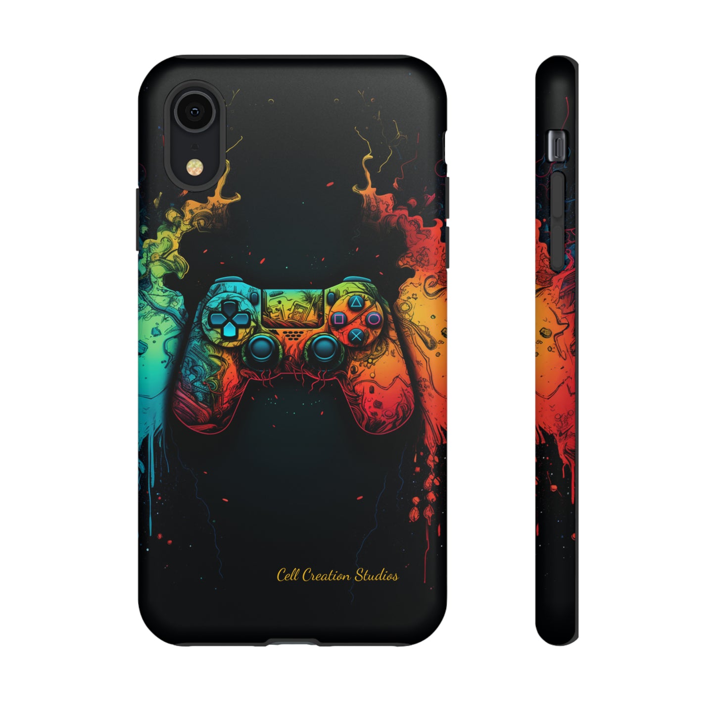 "ColorBlast Gaming" -Tough iPhone Cases