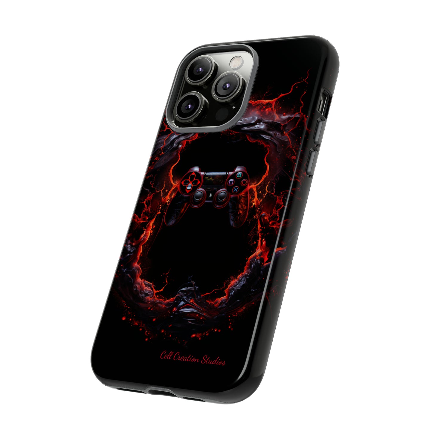 "InfernoGamer Plasma Burst" -Tough iPhone Cases