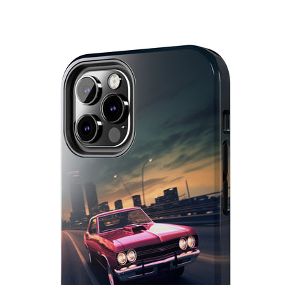 "Sunset City Cruise GTO Edition" -Tough iPhone Cases