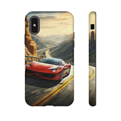 "Mountain Majesty Ferrari Edition" -Tough iPhone Cases