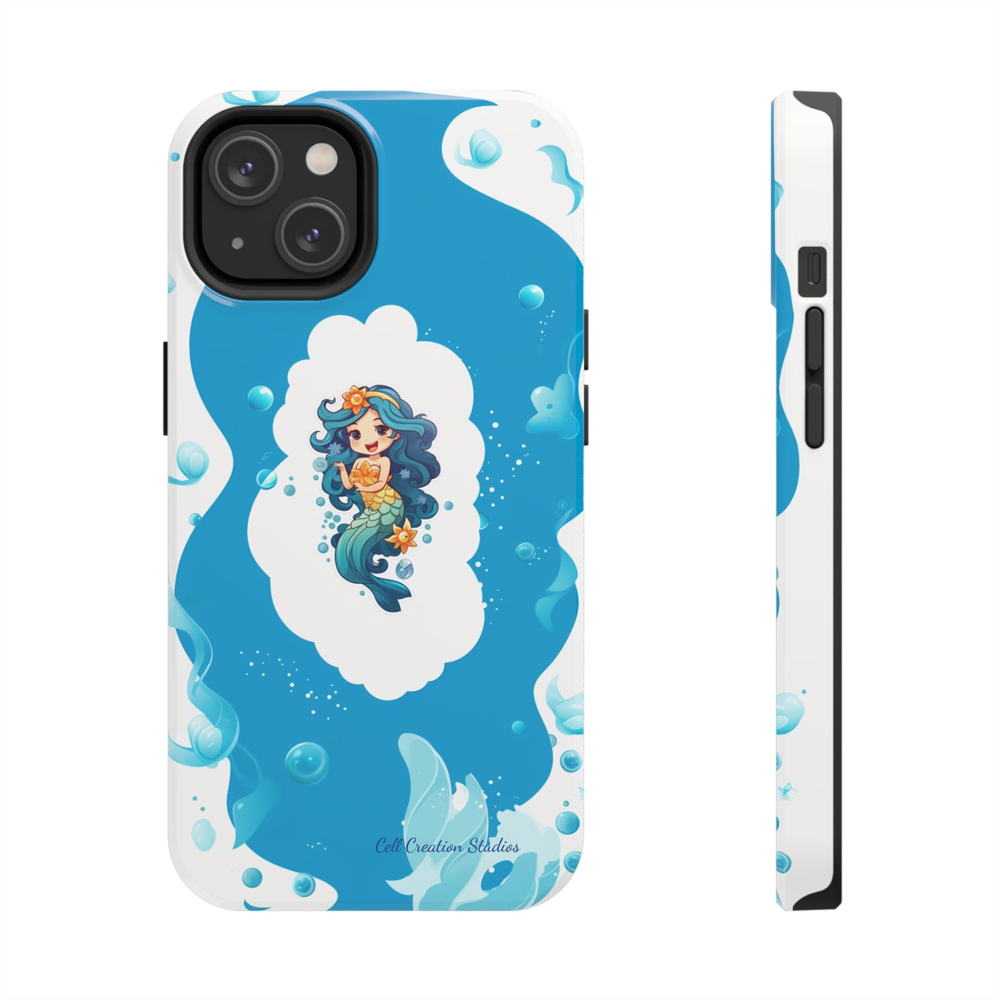 "Mermaid Elegance" -Tough iPhone Cases