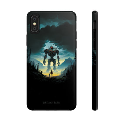 Introducing the "Rising Titan" Cell Phone Case – Witness the Astonishing Emergence of a Giant Robot! -Tough Phone Cases