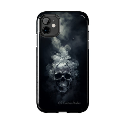 "Ethereal Skull Noir" -Tough iPhone Cases