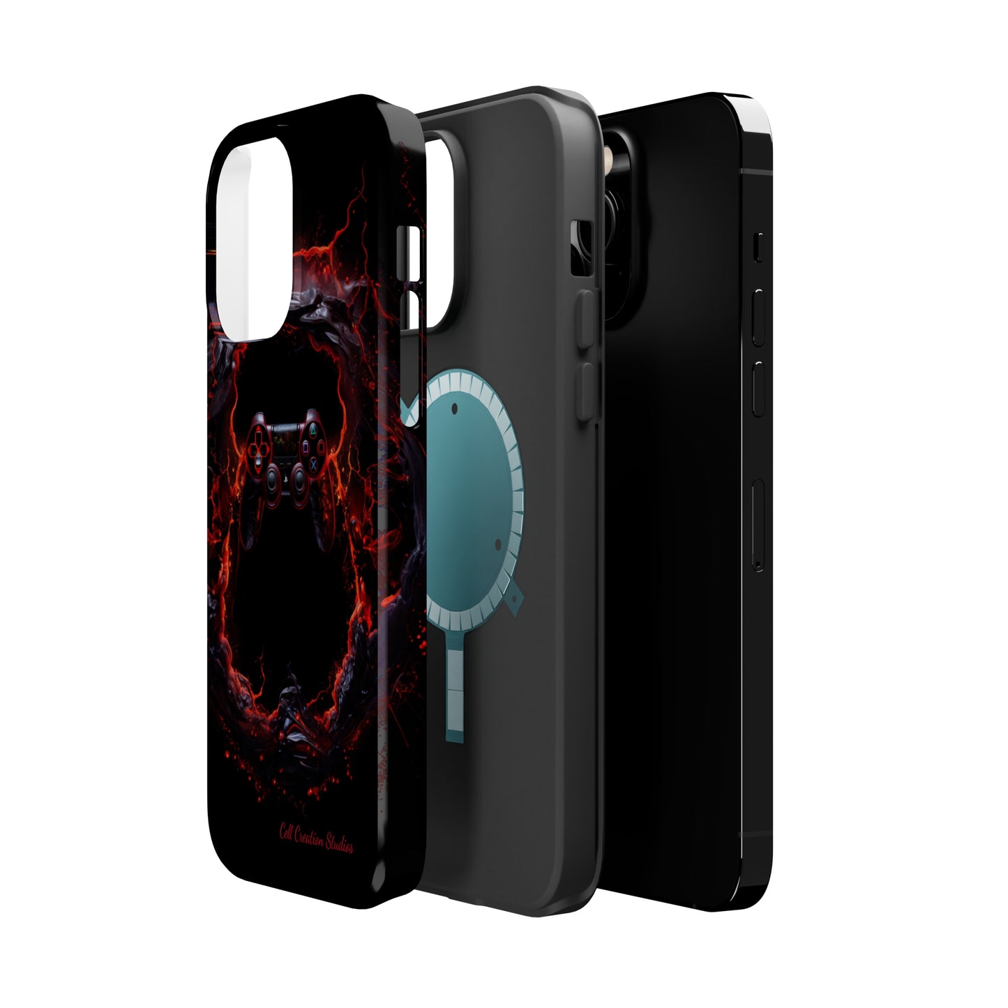 "InfernoGamer Plasma Burst" -MagSafe Tough iPhone Cases