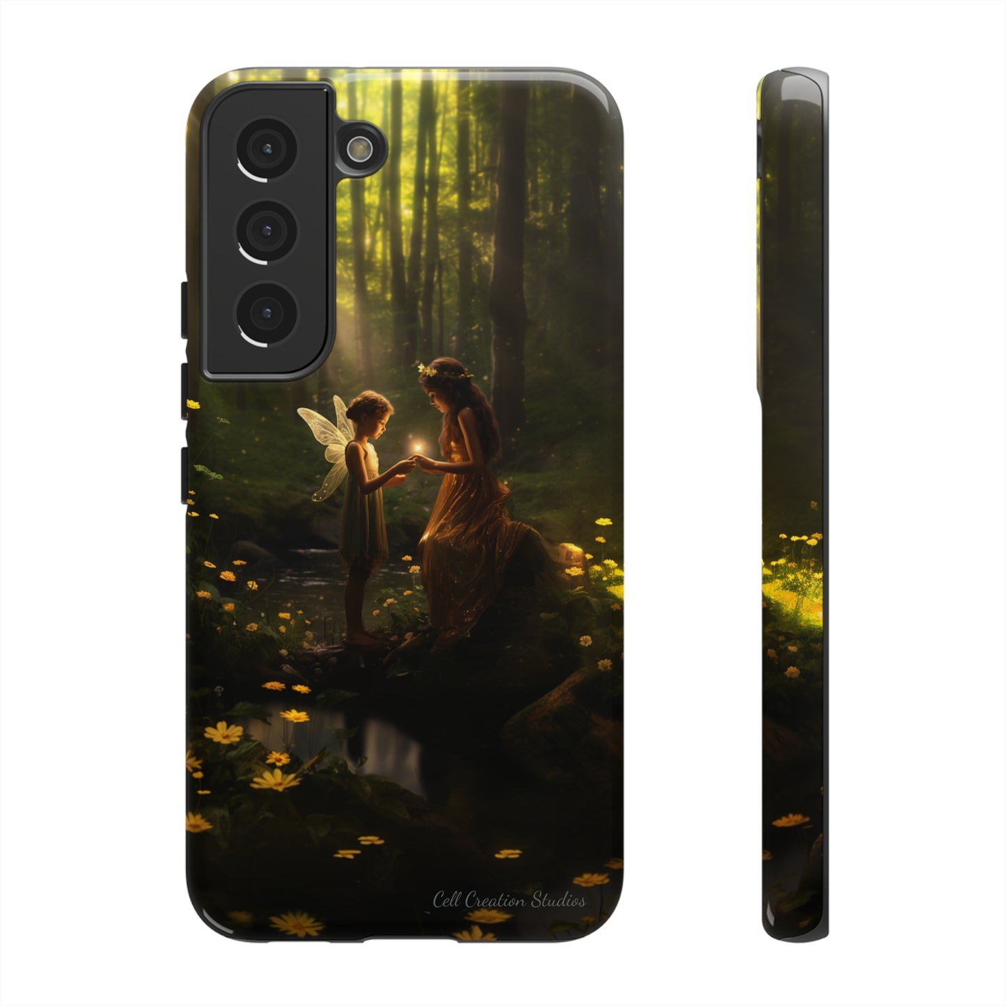 Introducing the "Forest Fairy of Kindness" Cell Phone Case – Where Magic Meets Compassion -Tough Cases