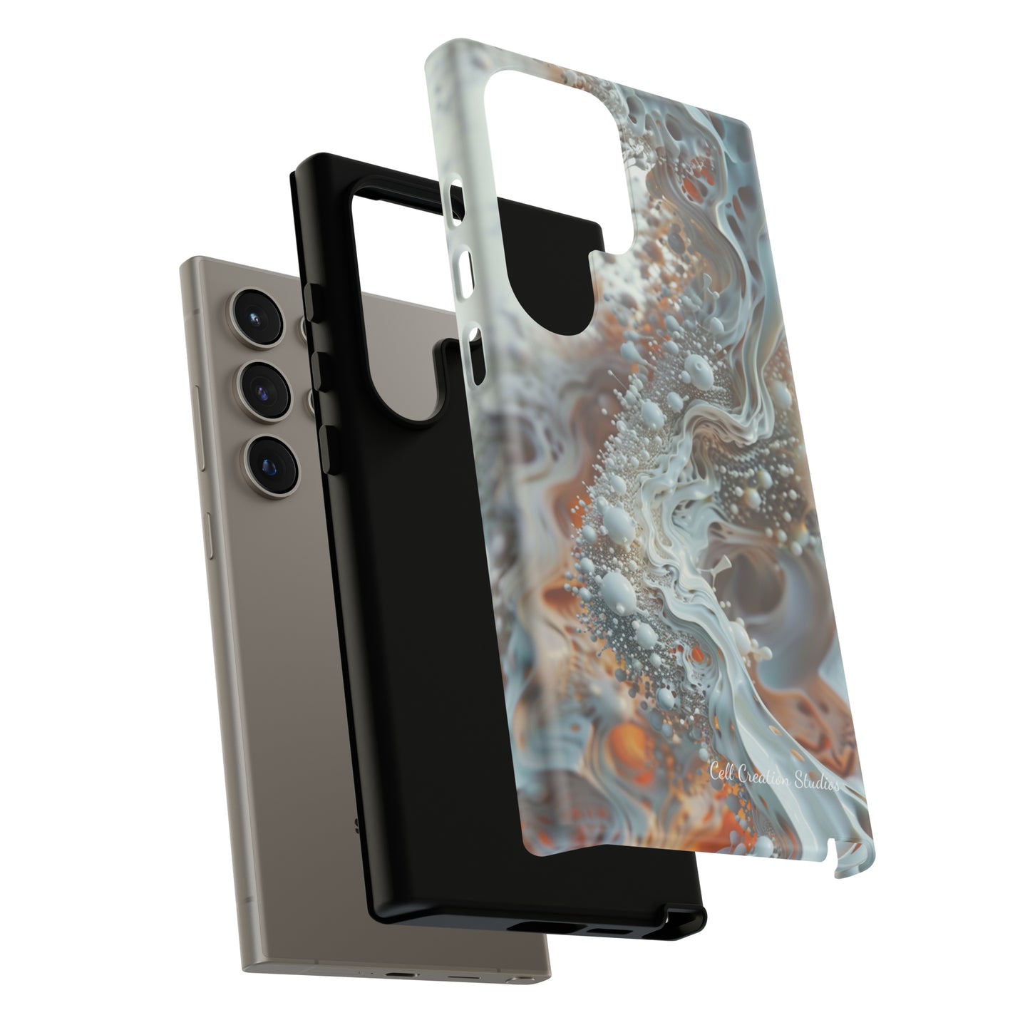 "3D Liquid Splash" -Tough Samsung Cases