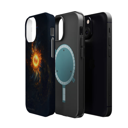 Introducing the "Celestial Sun and Stars" Cell Phone Case – Carry the Cosmos with You -MagSafe Tough Cases