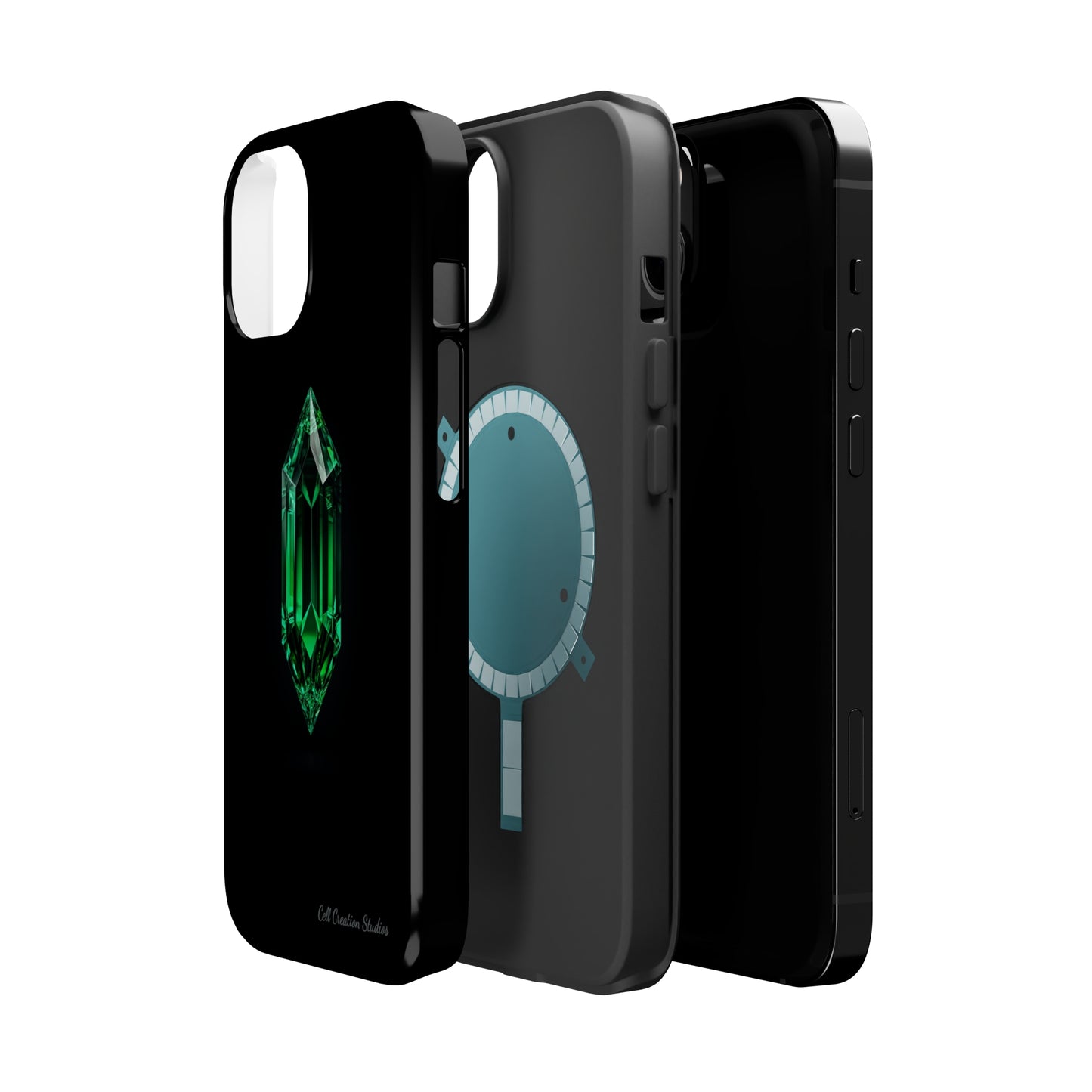 "Emerald Elegance" Phone Case -MagSafe Tough Cases